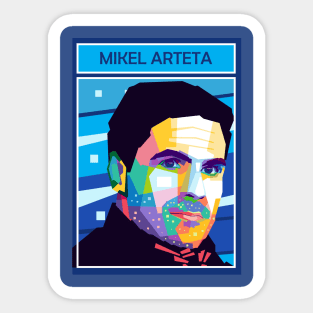 MIKEL ARTETA Sticker